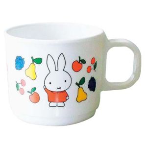 関東プラスチック工業 関東プラスチック工業 メラミン 子供用 食器 ミッフィーフルーツシリーズ マグカップ M-1301FR