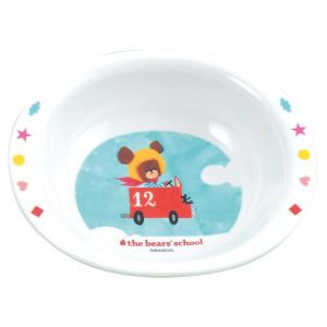 関東プラスチック工業 関東プラスチック工業 メラミン 子供用 食器 くまのがっこう フルーツボール M-1303J