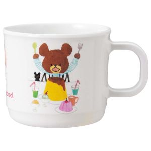 関東プラスチック工業 関東プラスチック工業 メラミン 子供用 食器 くまのがっこう マグカップ M-1301TA