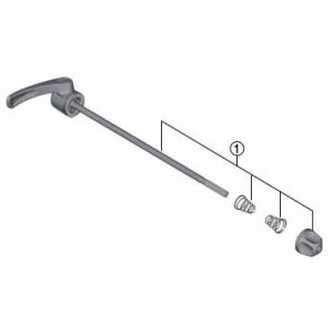シマノ SHIMANO シマノ SHIMANO Y32Z98020 FH-M8000 クイック軸組立品 173mm