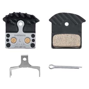 シマノ SHIMANO シマノ SHIMANO Y8LW98030 J04C メタル フィン付 ディスクブレーキパッド