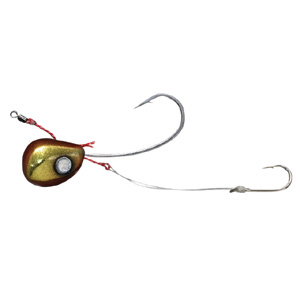 ジャッカル JACKALL ジャッカル ビンビンテンヤ鯛夢 15号 大 レッド ゴールド
