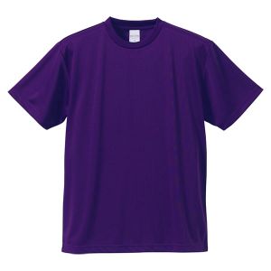 キャブ CAB ユナイテッドアスレ 4.1oz ドライ Tシャツ キッズ パープル 150サイズ 62 590002C CAB