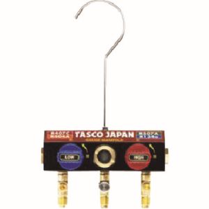 イチネンタスコ TASCO イチネンタスコ TA124K-11 ボールバルブ式ゲージマニホールドボディ TASCO