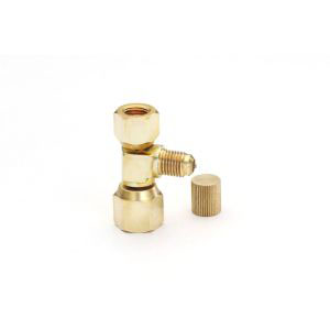 イチネンタスコ TASCO イチネンタスコ TA382KP たてT型アダプタ 5/16フレアメス TASCO