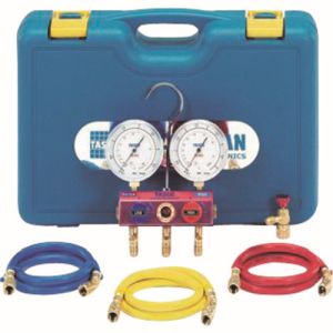イチネンタスコ TASCO イチネンタスコ TA15ED R410A/R3マニホールドセット チャージバルブ付  TASCO