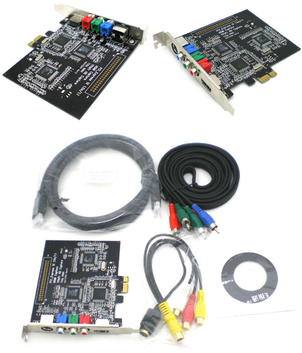  720P/1080i対応 PCI-E対応キャプチャーカード