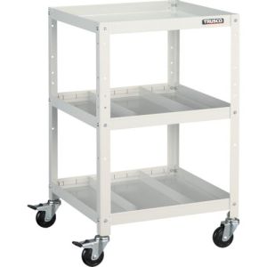 トラスコ TRUSCO トラスコ RBW-853S2 W ラビットワゴン 500X500 仕切2段付 W色 TRUSCO メーカー直送 代引不可