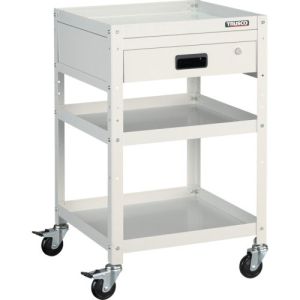トラスコ TRUSCO トラスコ RBW-853V W ラビットワゴン 500X500 引出1段付 W色 TRUSCO メーカー直送 代引不可