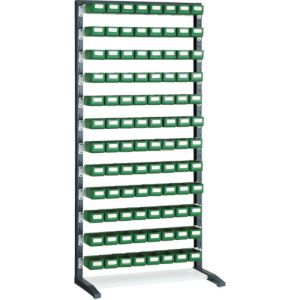 トラスコ TRUSCO トラスコ UPR-L1812C UPRラック片面 H1900 K-10HYG 96個付 TRUSCO メーカー直送 代引不可
