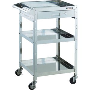 トラスコ TRUSCO トラスコ CRB-953HVSD100 クリーンラビット 100φ導電車SUS金具ハンドル付 引出付 TRUSCO メーカー直送 代引不可