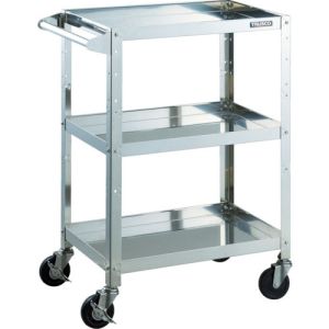 トラスコ TRUSCO トラスコ CRB-963HSD100 クリーンラビット 100φ導電車SUS金具ハンドル付 TRUSCO メーカー直送 代引不可
