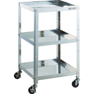 トラスコ TRUSCO トラスコ CRB-963HVSD クリーンラビット 75φ導電車SUS金具ハンドル付 引出付 TRUSCO メーカー直送 代引不可