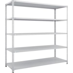 トラスコ TRUSCO トラスコ SBL-6665-W セミボルトレス軽量棚 W1800XD600XH1800 5段 W色 TRUSCO メーカー直送 代引不可