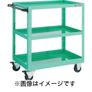 トラスコ TRUSCO トラスコ EGW-973F1-W イーグルワゴン 750X500XH880 浅2深1段 W色 TRUSCO メーカー直送 代引不可