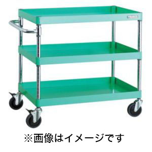トラスコ TRUSCO トラスコ PEW-793C-YG フェニックスワゴン 900X600XH740 3段 YG色 TRUSCO メーカー直送 代引不可