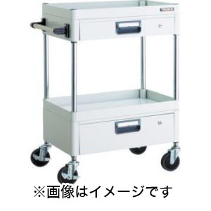 トラスコ TRUSCO トラスコ PEW-963VZ-W フェニックスワゴン 600X400XH880 引出付 W色 TRUSCO メーカー直送 代引不可