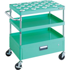 トラスコ TRUSCO トラスコ PEW-TL972BV-YG フェニックスワゴン 750X500 1段引出付 BT-40 YG色 TRUSCO メーカー直送 代引不可