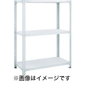 トラスコ TRUSCO トラスコ SBL-4633-W セミボルトレス軽量棚 W1800XD300XH1200 3段 W色 TRUSCO メーカー直送 代引不可
