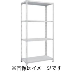 トラスコ TRUSCO トラスコ SBL-6334-W セミボルトレス軽量棚 W875XD300XH1800 4段 W色 TRUSCO メーカー直送 代引不可