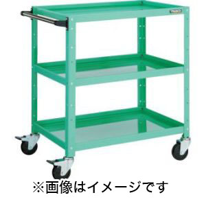 トラスコ TRUSCO トラスコ BDW-793-YG バーディワゴン 900X600XH740 3段 YG色 TRUSCO メーカー直送 代引不可