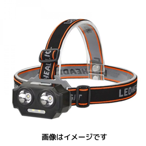 輸入特価アウトレット USB充電式 LEDヘッドライト