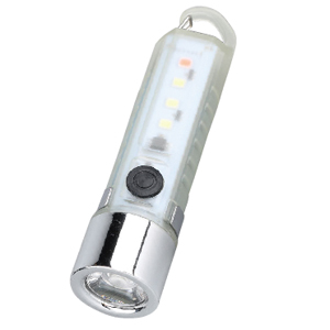 あきばお～ カラビナ付き 小型 LEDライト