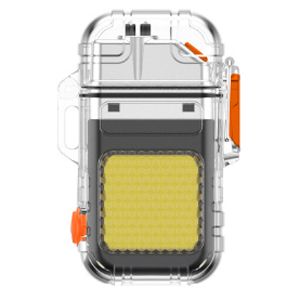 あきばお～ プラズマライター ライト付き クリアボディ