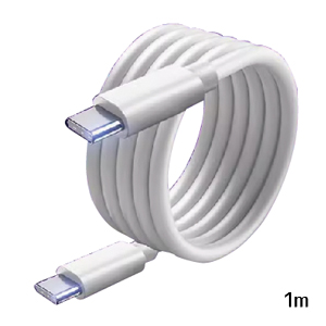 あきばお～ TypeC TypeC ケーブル 65W 1m ホワイト