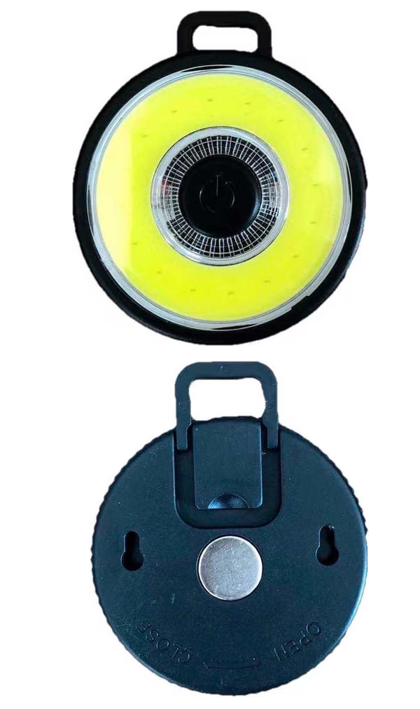  あきばお～ LED COBワークライト 乾電池式