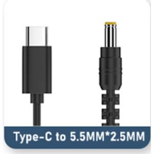 あきばお～ TypeC-9V DCケーブル 5.5×2.5mm
