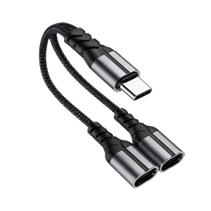 あきばお～ TypeC -TypeC×2 アダプタ