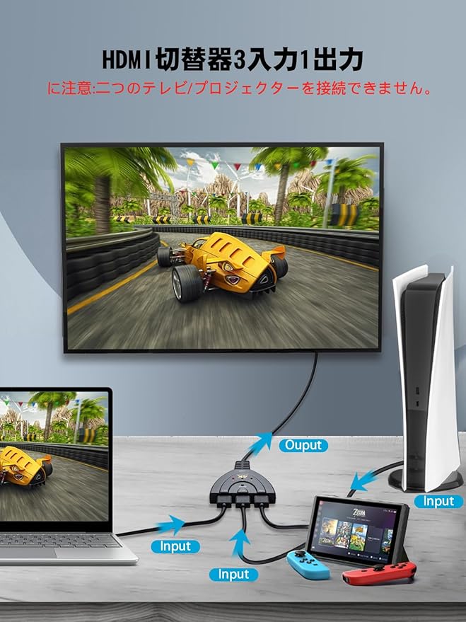  輸入特価アウトレット HDMIセレクター 3ポート