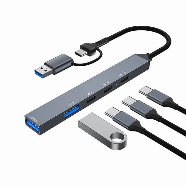  あきばお～ TypeC USB 2WAY USB3.0 ハブ