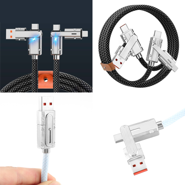  あきばお～ TypeC USB変換付き iphone TypeCケーブル レッド