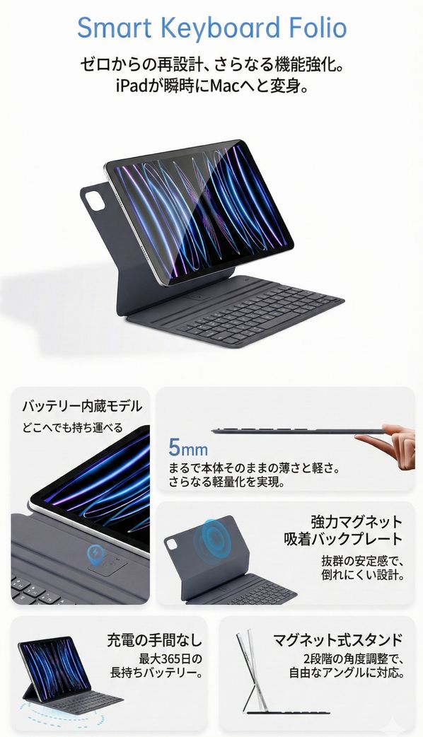  あきばお～ IPAD 11 10.9 対応 ケース スタンド ブラック