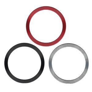あきばお～ Magsafe リング 3色セット 磁気リング MagSafe対応 メタルリング マグネット