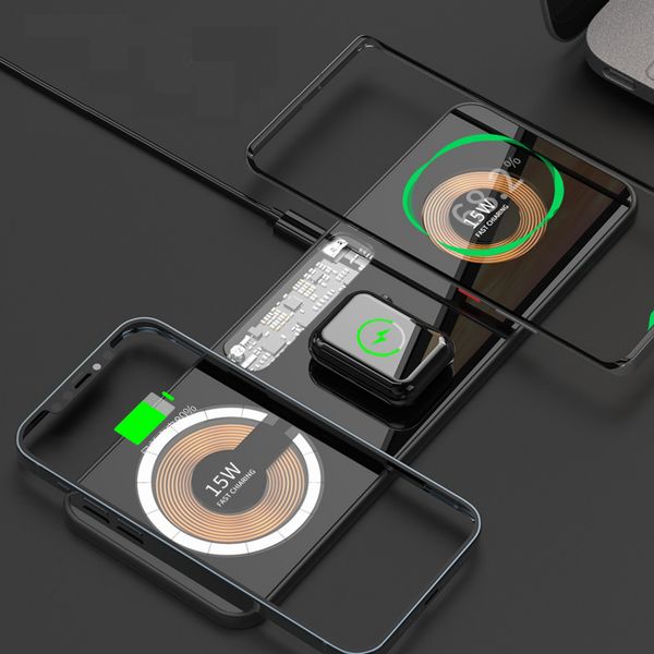  あきばお～ 3in1 ワイヤレス充電台