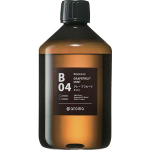 アットアロマ @aroma アットアロマ DOO-B0445 エッセンシャルオイル B04 グレープフルーツミント 450ML