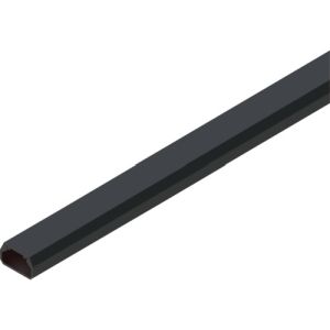 マサル工業 マサル工業 SFT3W テープ付 ニュー エフモール 3号 1m ブラック