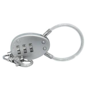 和気産業 アイアイ アイアイ IB-030 コンビネーション ケーブルロック マットクローム 和気産業