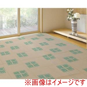 大島屋 大島屋 227364 防ダニ床保護シート 健康敷紙 3帖用 208x101cm 2枚入り
