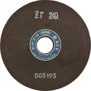 ニューレジストン NRS NRS ZA1256-ZR24Q 重研削用砥石 ゼットエース 125×6×22 ZR24Q 10枚 メーカー直送 代引不可 北海道沖縄離島不可