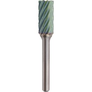 ニューレジストン NRS NRS TCBT1702-1RV-ACC 超硬バー 円筒エンド刃付rvカット ACCコーティング 刃径12×刃長25×軸径6×軸長45 ロー付け