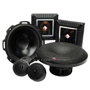 ROCKFORD FOSGATE 16.5cm 2Way コンポーネントスピーカー 国内正規輸入品 T4652-S (パワーシリーズ)