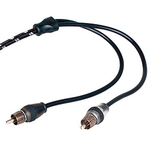 ROCKFORD FOSGATE RCA オーディオケーブル2ch:4.8m 国内正規輸入品 RFIT-16