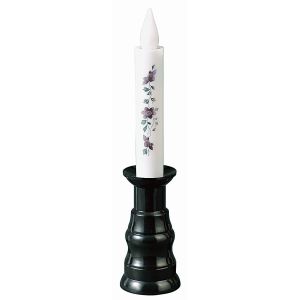 サンメニー SUNMANY サンメニー リモコン式ローソク ゆらゆらII1対黒蒔絵 鉄仙