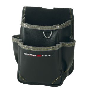 プロスター PROSTAR プロスター KE-821B New Kw2 電工用小型腰袋2段 BK ブラック