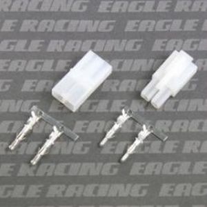 イーグル模型 イーグル模型 S10 7.2Vコネクター シルバー 1ペア 2712