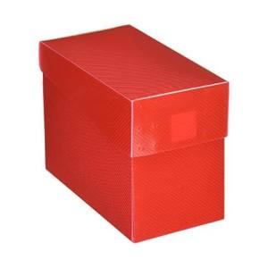 ホビーベース ホビーベース CAC-CSD24 CACデッキケース 大 ハード L レッド